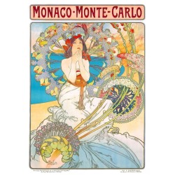 Puzzle Enjoy Puzzle : Alfons Mucha - Monaco Monte Carlo - 1000 Pièces
