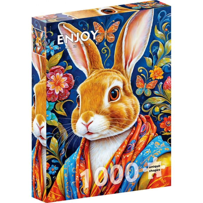 Puzzle Enjoy Puzzle : Coll Rabbit - 1000 Pièces