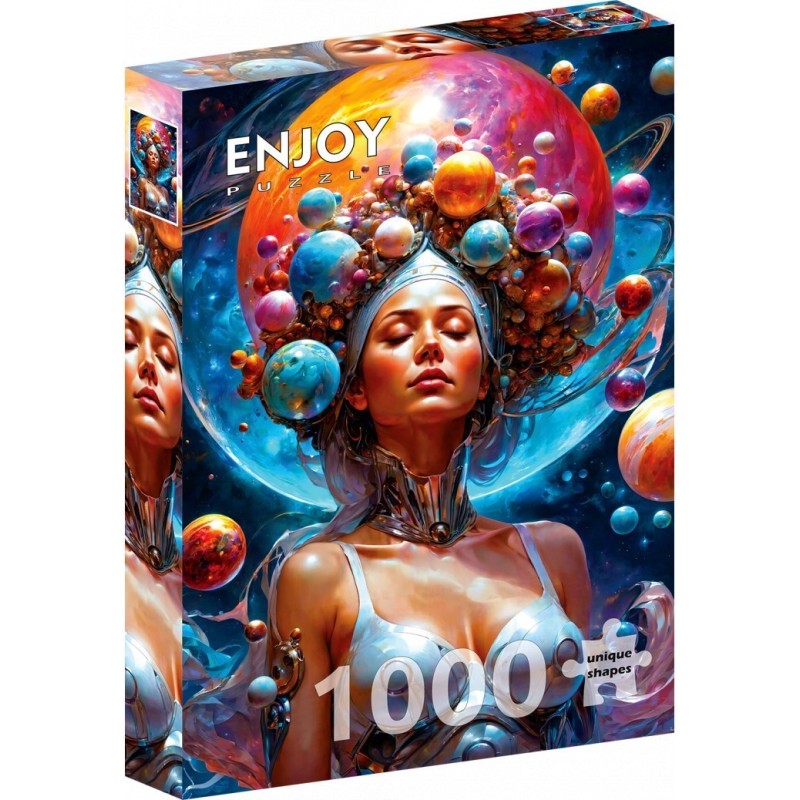 Puzzle Enjoy Puzzle : Cosmic Godess - 1000 Pièces Puzzle Enjoy Puzzle : Cosmic Godess - 1000 Pièces