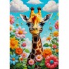 Puzzle Enjoy Puzzle : Cute Giraffe - 1000 Pièces