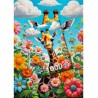 Puzzle Enjoy Puzzle : Cute Giraffe - 1000 Pièces
