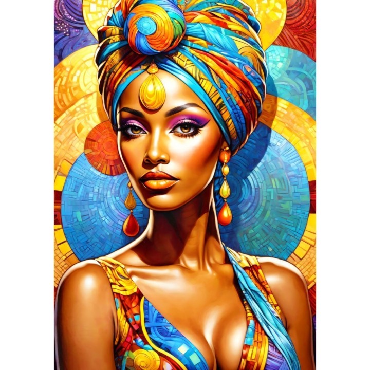 Puzzle Enjoy Puzzle : African Beauty - 1000 Pièces