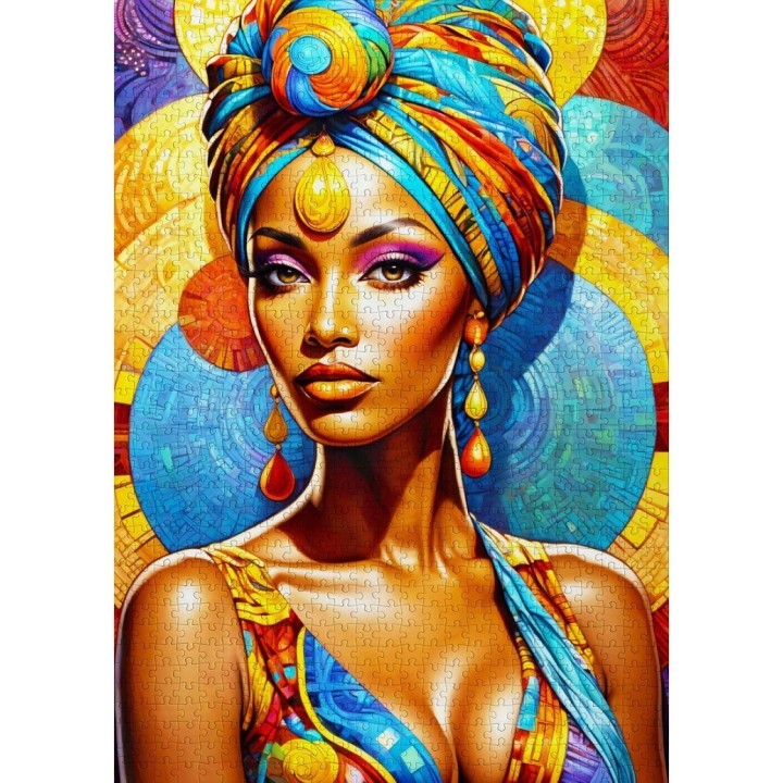 Puzzle Enjoy Puzzle : African Beauty - 1000 Pièces
