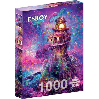 Puzzle Enjoy Puzzle : Underwater Lighthouse - 1000 Pièces