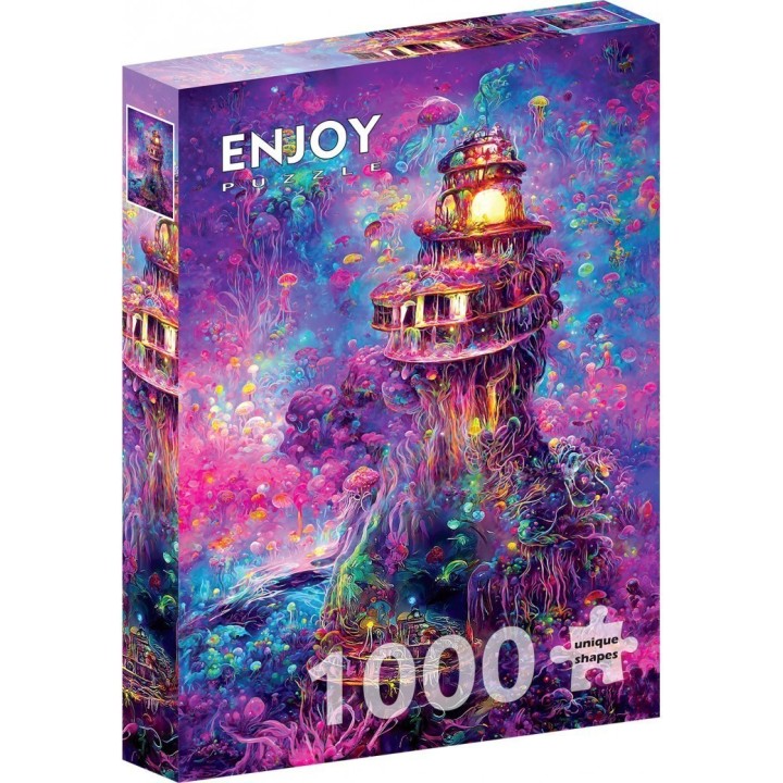 Puzzle Enjoy Puzzle : Underwater Lighthouse - 1000 Pièces