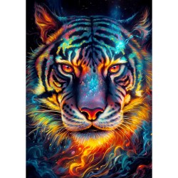 Puzzle Enjoy Puzzle : Tiger Resilience - 1000 Pièces