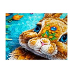 Puzzle Enjoy Puzzle : Garden Bunny - 1000 Pièces