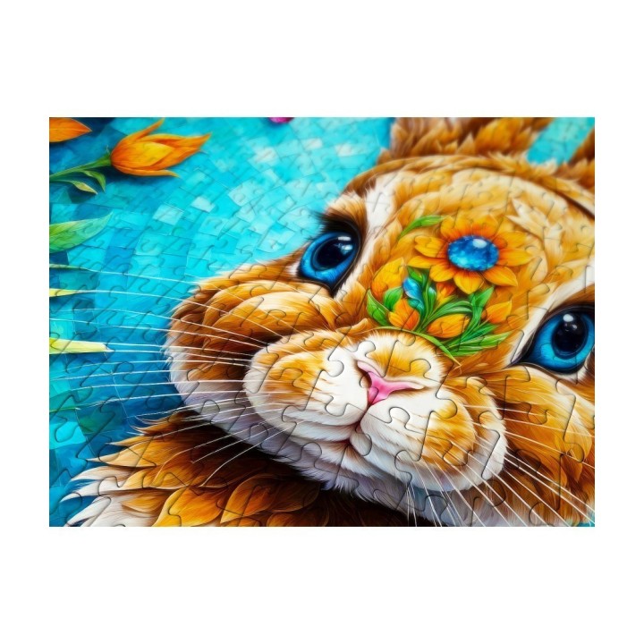 Puzzle Enjoy Puzzle : Garden Bunny - 1000 Pièces
