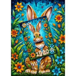 Puzzle Enjoy Puzzle : Garden Bunny - 1000 Pièces