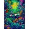 Puzzle Enjoy Puzzle : Panda Haven - 1000 Pièces