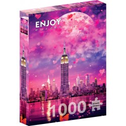 Puzzle Enjoy Puzzle : New York in Love - 1000 Pièces