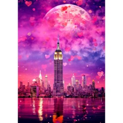 Puzzle Enjoy Puzzle : New York in Love - 1000 Pièces