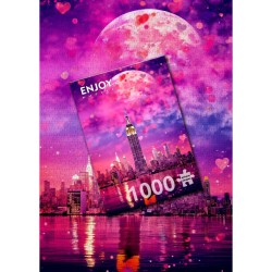 Puzzle Enjoy Puzzle : New York in Love - 1000 Pièces