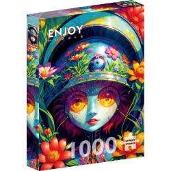 Puzzle Enjoy Puzzle : Floral Warrior - 1000 Pièces