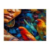 Puzzle Enjoy Puzzle : Feathery Queen - 1000 Pièces