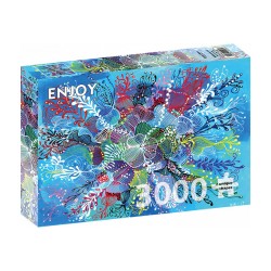 Puzzle Enjoy Puzzle : Ocean Blues - 3000 Pièces