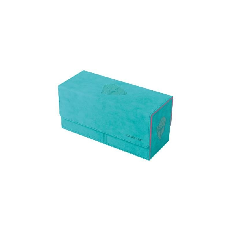 Deck Box Boite de Rangement Gamegenic - The Academic 133+ - Teal/Pink