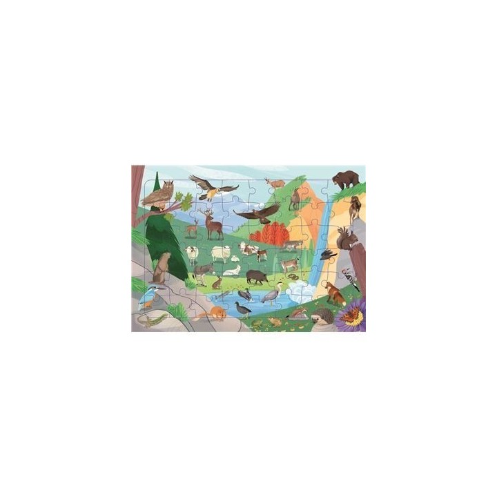 Puzzle Picolia - La Montagne - 48 Pièces
