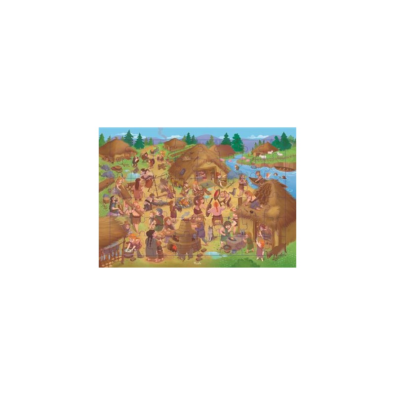 Puzzle Picolia - Les Gaulois - 48 Pièces