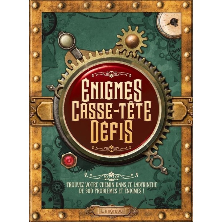 Livre - L'imprévu - Enigmes Casse-Tête Defis