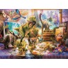 Puzzle Ravensburger - Dinosaures dans la Chambre - 100 Pièces XXL