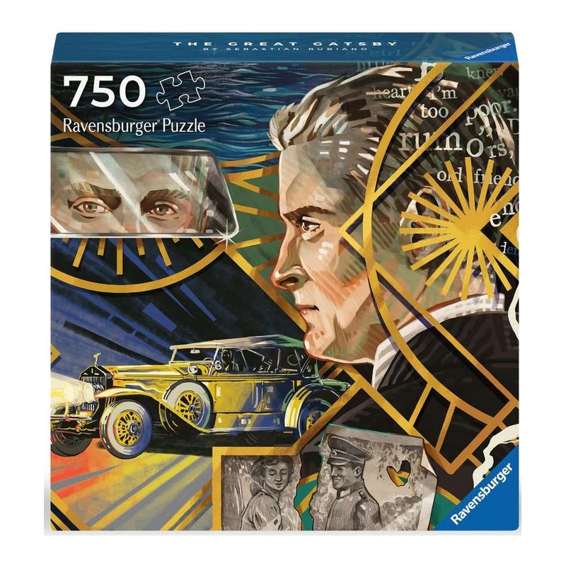 Puzzle Ravensburger - Art & Soul : Gatsby le Magnifique - 750 Pièces