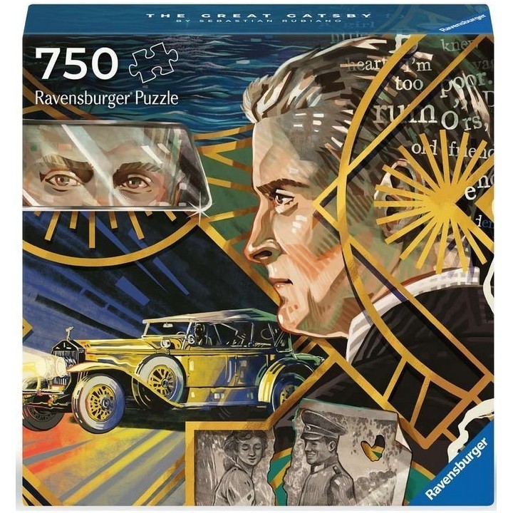 Puzzle Ravensburger - Art & Soul : Gatsby le Magnifique - 750 Pièces