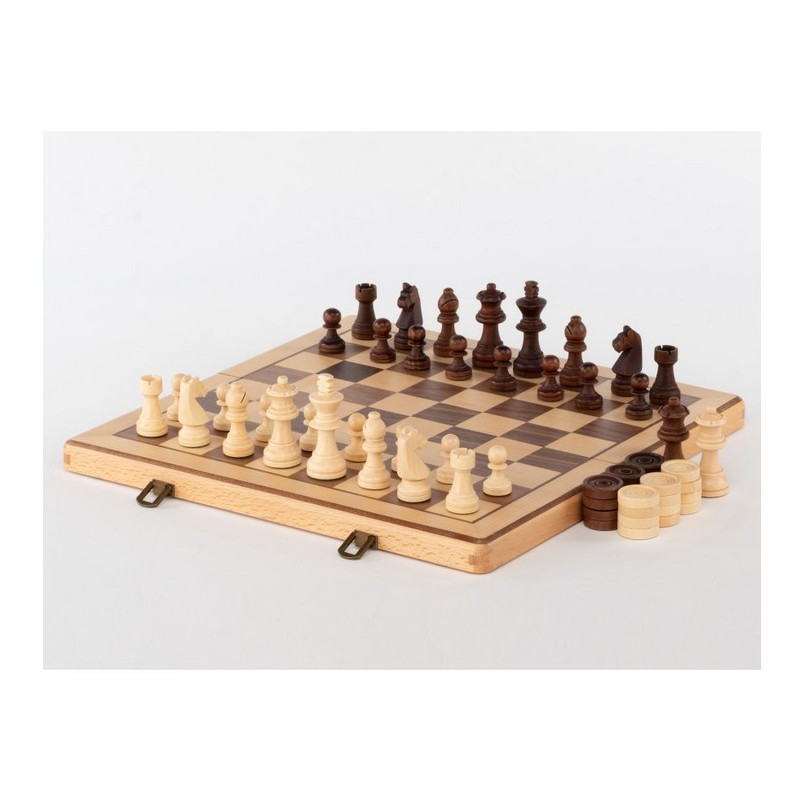 Jeux de société - Jeux d'Echecs pliable - 38cm