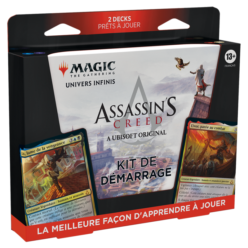 Précommande : MTG - Kit de Démarrage Magic - Univers Infinis : Assassin's Creed 05/07/2024