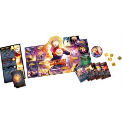 Jeux de société - Dice Throne Marvel : Captain Marvel vs Black Panther vs Dr Strange vs Black Widow