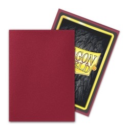 Protège-cartes Dragon Shield - 100 Standard Sleeves Matte Blood Red - Simurag