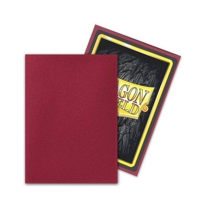 Protège-cartes Dragon Shield - 100 Standard Sleeves Matte Blood Red - Simurag