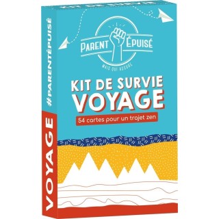 Jeux de Cartes - Parent Epuisé  Kit de Survie Voyage