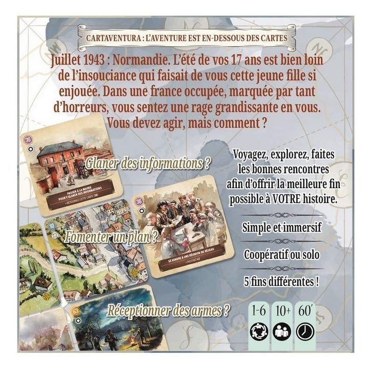 Jeux de société - Cartaventura - Resistance
