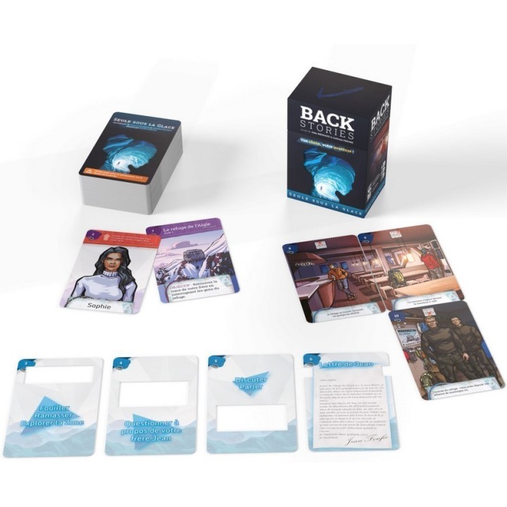 Jeux société - Back Stories - Seule Sous La Glace