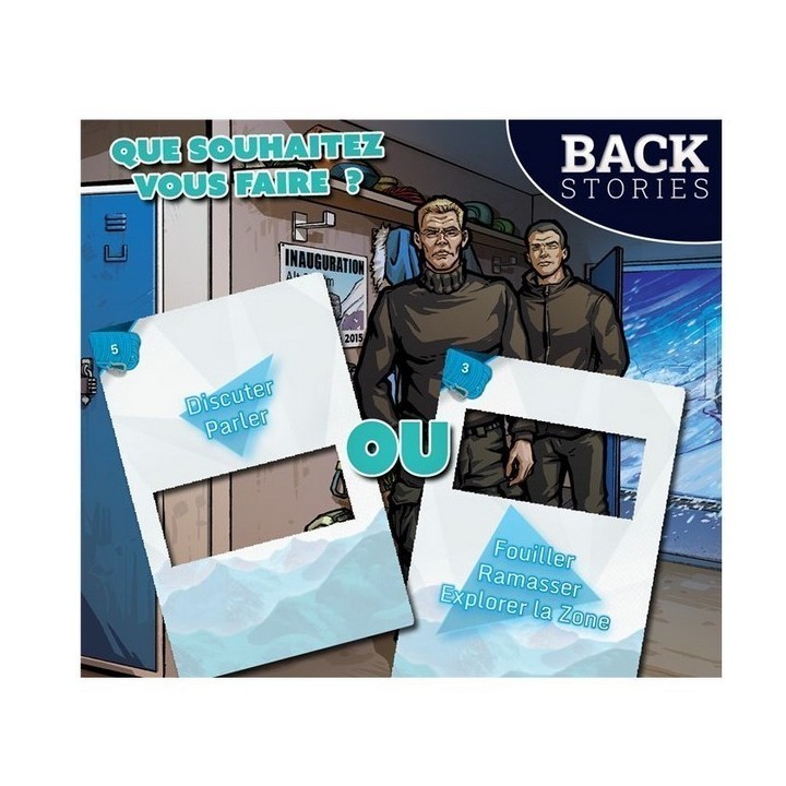 Jeux société - Back Stories - Seule Sous La Glace