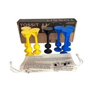 Jeux de Société - Tossit  Bleu-Jaune