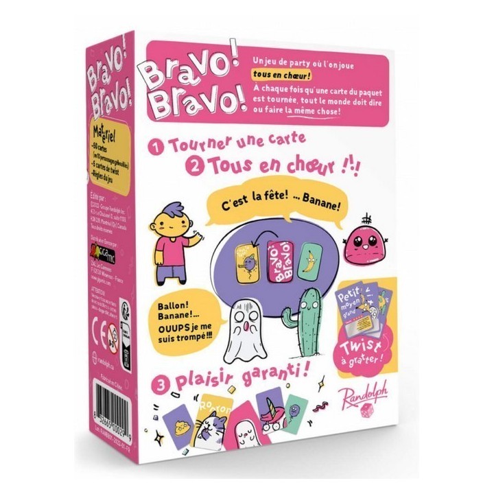 Jeux de société - Bravo Bravo