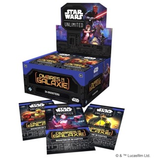 Booster Star Wars: Unlimited - Ombres de la Galaxie Boite Complète