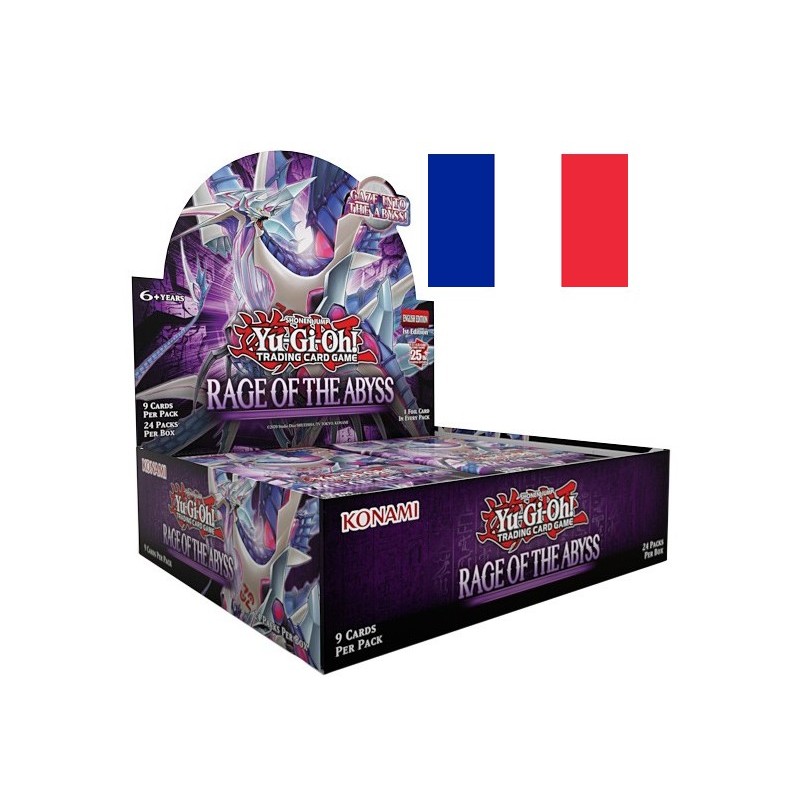 YGO - Booster Yu-Gi-Oh! Rage des Abysses Boite Complète