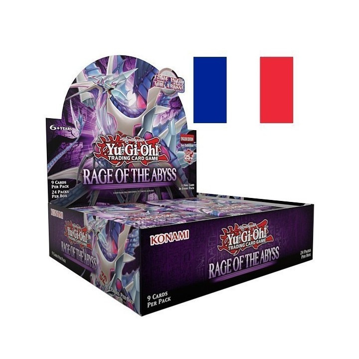YGO - Booster Yu-Gi-Oh! Rage des Abysses Boite Complète