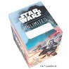 Deck Box Boite de Rangement Gamegenic Illustrée Star Wars Unlimited : Soft Crate MANDALORIAN / MOFF GIDEON