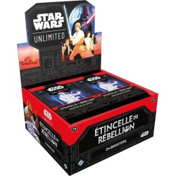 Booster Star Wars: Unlimited - Étincelle de Rébellion Boite Complète