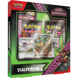 Pokémon : Coffret Collection Illustration - Écarlate et Violet EV6.5 Fable Nébuleuse : Scalpereur