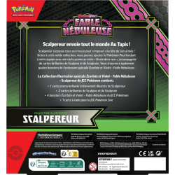 Pokémon : Coffret Collection Illustration - Écarlate et Violet EV6.5 Fable Nébuleuse : Scalpereur