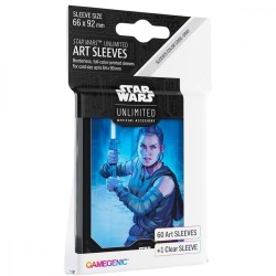 Protège-cartes Gamegenic Illustré Star Wars Unlimited : Rey