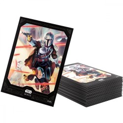 Protège-cartes Gamegenic Illustré Star Wars Unlimited : Mandalorian