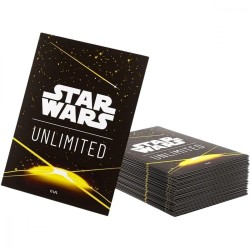 Protège-cartes Gamegenic Illustré Star Wars Unlimited : Card Back Yellow