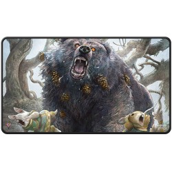 MTG - Tapis de jeu Illustré Magic The Gathering Bloomburrow : Lumra, Bellow of the Woods