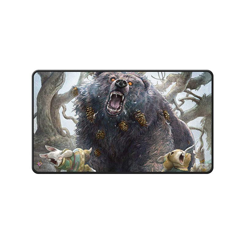 MTG - Tapis de jeu Illustré Magic The Gathering Bloomburrow : Lumra, Bellow of the Woods